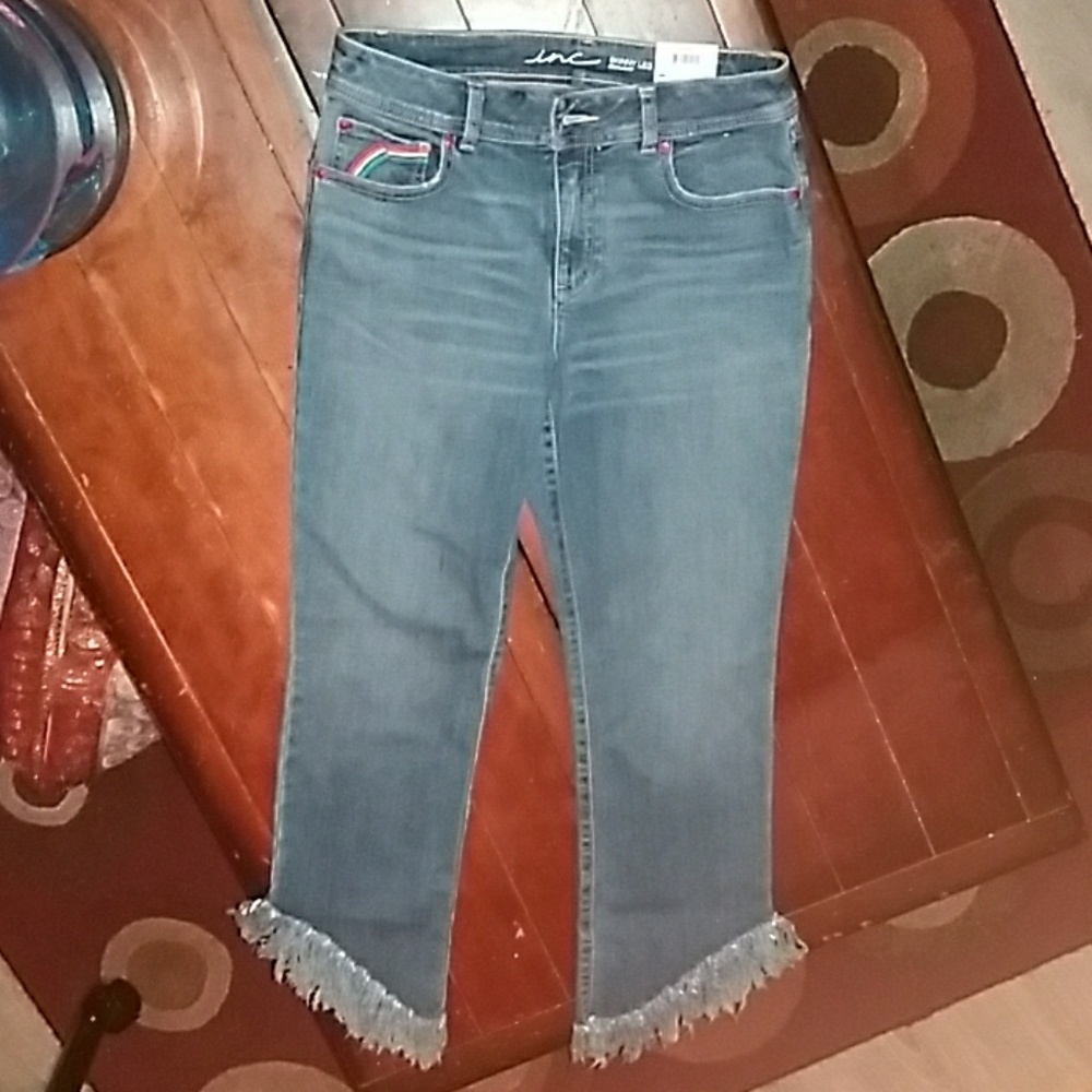 New Inc International Concepts Rainbow/Pride Jeans